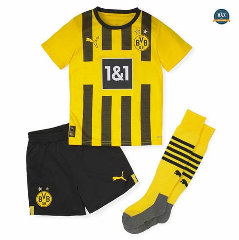 Max Maillots Borussia Dortmund Enfant Domicile 2022/23