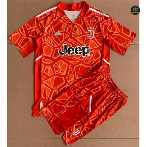 Max Maillots Juventus Enfant Gardien De But Rouge 2022/23