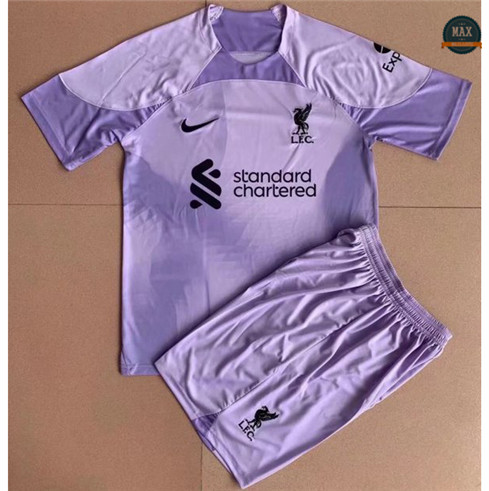 Max Maillots Liverpool Enfant Violet 2022/23