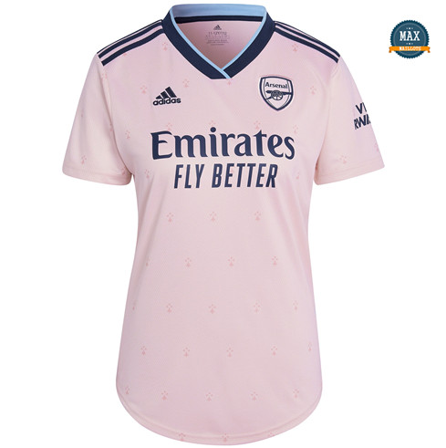 Max Maillots Arsenal Femme Exterieur 2022/23