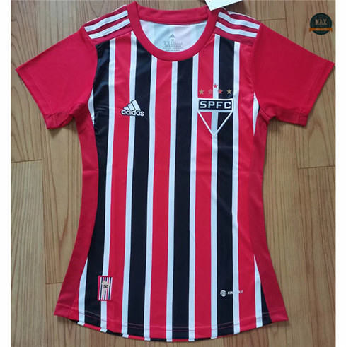 Max Maillots Sao Paulo Femme Exterieur 2022/23