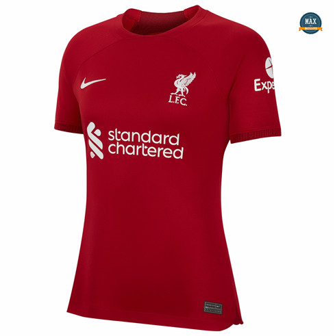 Max Maillots liverpool Femme Domicile 2022/23