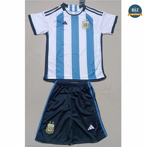 Max Maillot Argentine Enfant Domicile 2022/23