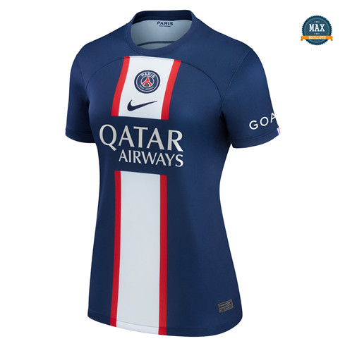 Max Maillot PSG Femme Domicile 2022/23