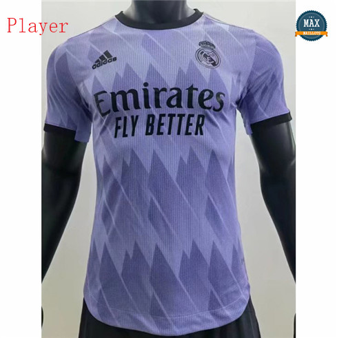 Max Maillot Player Version 2022/23 Real Madrid Exterieur Violet
