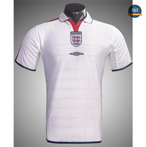 Max Maillot Retro 2004 Angleterre Domicile