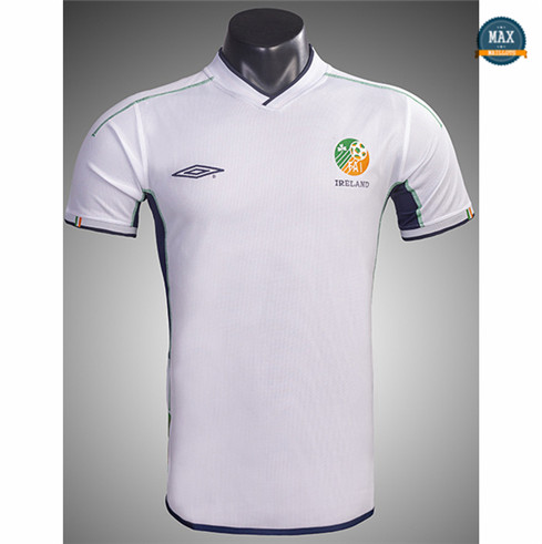 Max Maillot Retro 2002 Irlande Exterieur