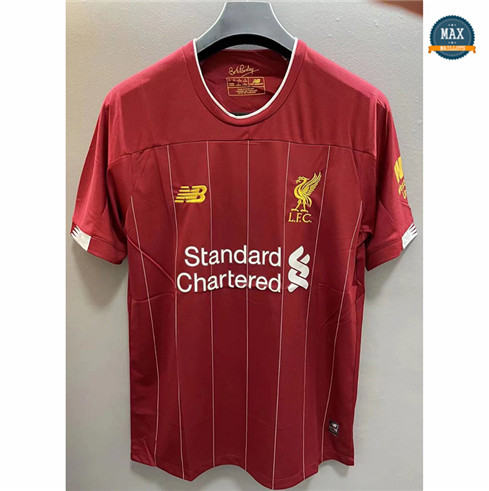 Max Maillot Retro 2019 Liverpool Domicile