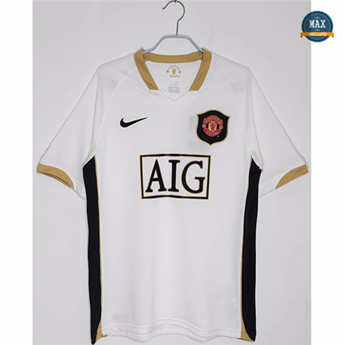 Max Maillot Retro 2006-07 Manchester United Exterieur