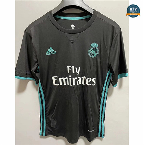 Max Maillot Retro 2017-18 Real Madrid Exterieur