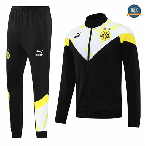 Max Maillot Veste Survetement Borussia Dortmund 2022/23 Noir