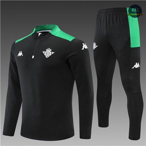 Max Maillot Survetement Enfant Real Betis 2022/23 Noir