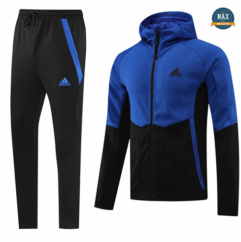 Max Maillot Veste Survetement à capuche Adidas 2022/23 Bleu