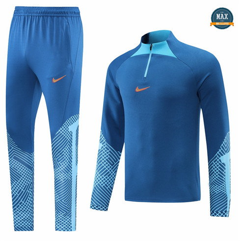 Max Maillot Survetement Nike 2022/23 Bleu