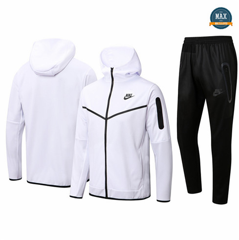 Max Maillot Veste Survetement à capuche Nike 2022/23 Blanc