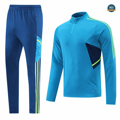 Max Maillot Survetement Sans logo de marque 2022/23 Bleu