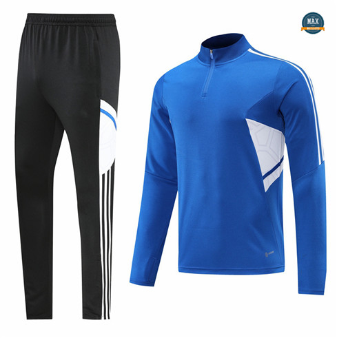 Max Maillot Survetement Sans logo de marque 2022/23 Bleu