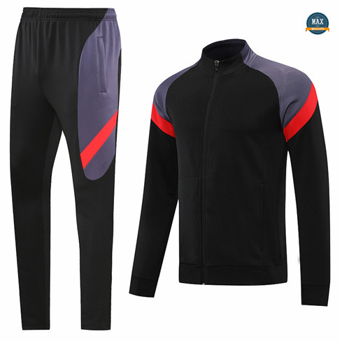 Max Maillot Veste Survetement Sans logo de marque 2022/23 Noir