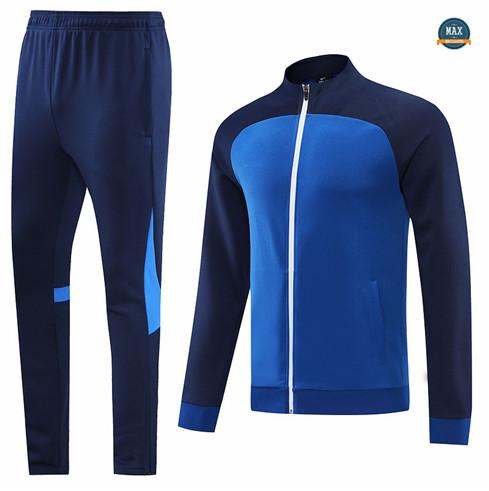 Max Maillot Veste Survetement Sans logo de marque 2022/23 Bleu
