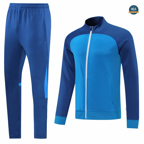Max Maillot Veste Survetement Sans logo de marque 2022/23 Bleu