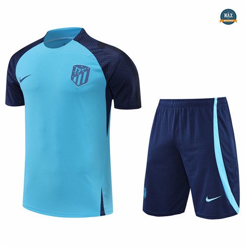 Max Maillot Atletico Madrid + Short + Pantalon 2022/23 Training Bleu