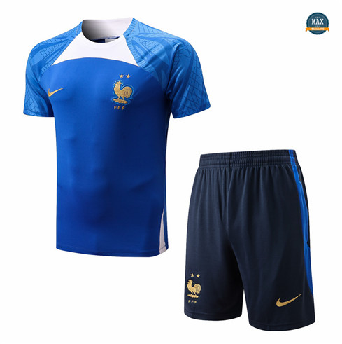 Max Maillot France + Short + Pantalon 2022/23 Training Bleu