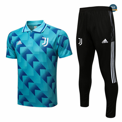 Max Maillot Polo Juventus + Pantalon 2022/23 Training Bleu