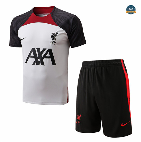 Max Maillot Liverpool + Short + Pantalon 2022/23 Training Blanc