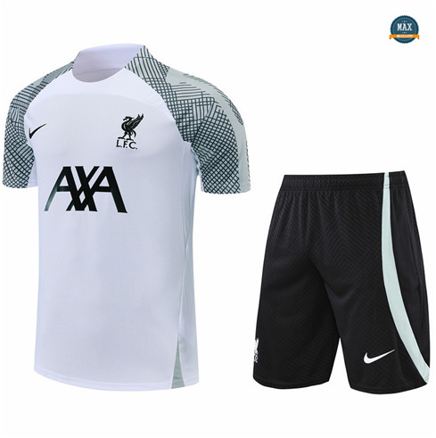 Max Maillot Liverpool + Short + Pantalon 2022/23 Training Blanc