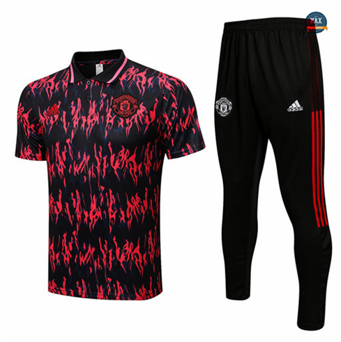 Max Maillot polo Manchester United + Short Rouge