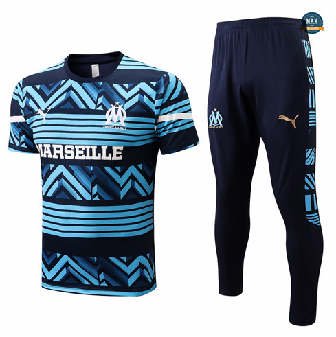 Max Maillot Marseille + Pantalon 2022/23 Training Bleu