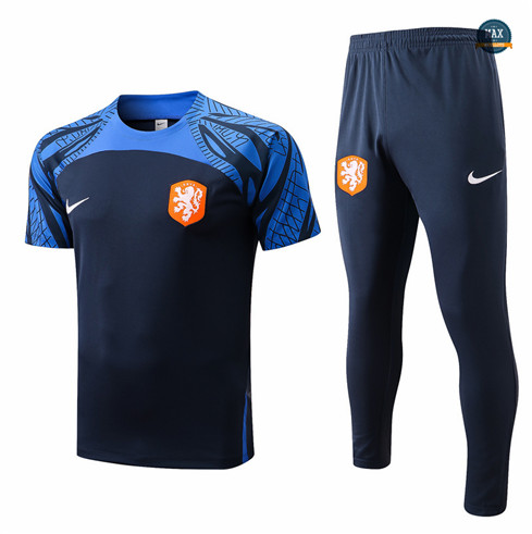 Max Maillot Pays-Bas + Pantalon 2022/23 Training Bleu