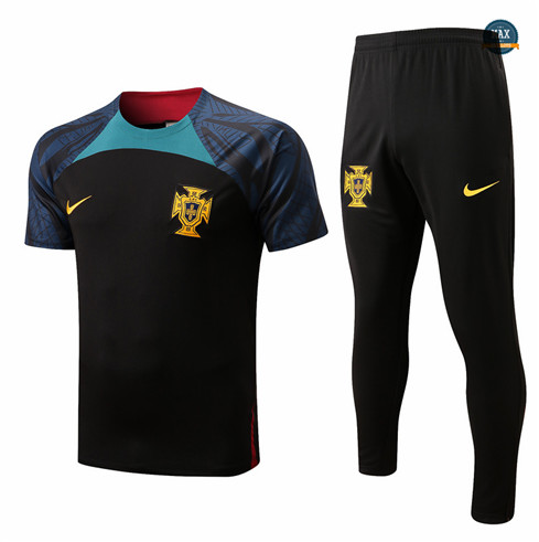 Max Maillot Portugal + Pantalon 2022/23 Training Noir