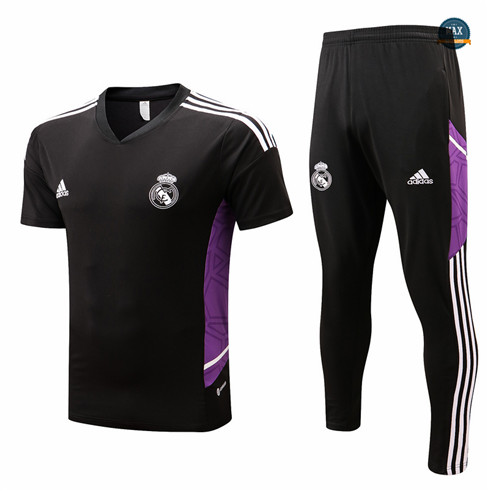 Max Maillot Real Madrid + Pantalon 2022/23 Training Noir