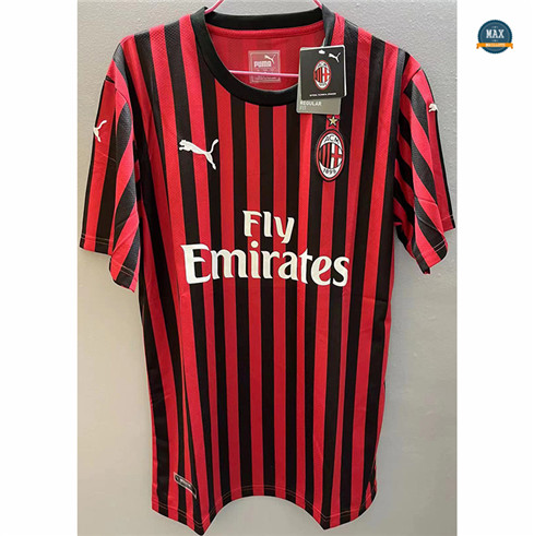 Max Maillots Retro 2019-20 AC Milan Domicile