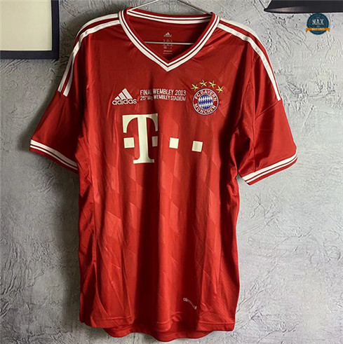 Max Maillots Retro 2013-14 Bayern Munich Domicile