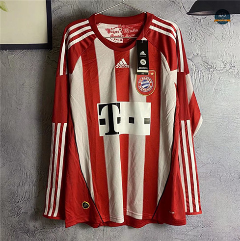 Max Maillots Retro 2010-11 Bayern Munich Domicile Manche Longue