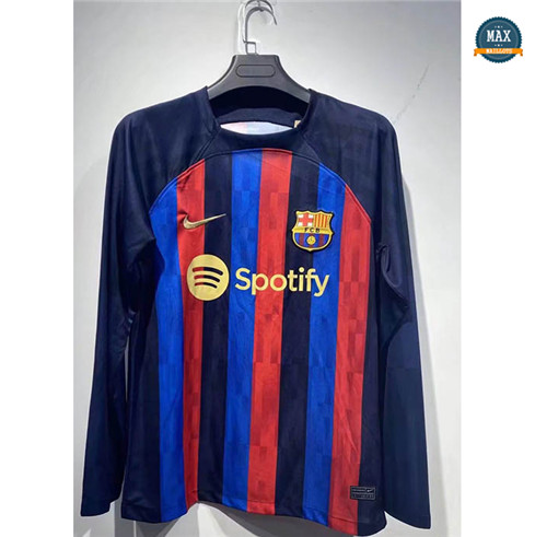 Max Maillot Barcelone Domicile Manche Longue 2022/23