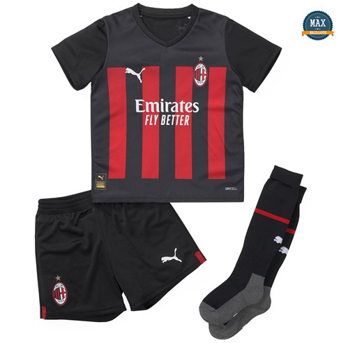 Max Maillot AC Milan Enfant Domicile 2022/23