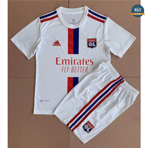 Max Maillot Lyon Enfant Domicile 2022/23