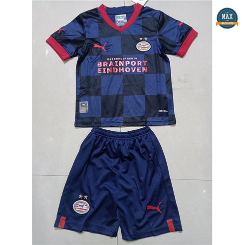 Max Maillot PSV Eindhoven Enfant Bleu 2022/23