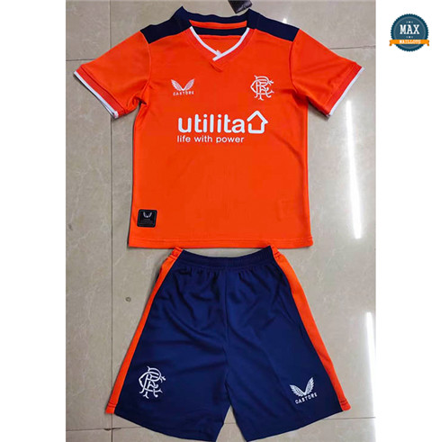 Max Maillot Rangers FC Enfant Exterieur 2022/23