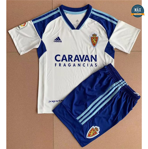 Max Maillot Real Saragosse Enfant Domicile 2022/23