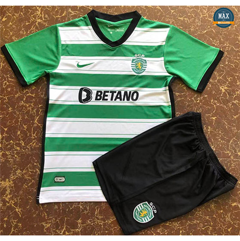 Max Maillot Sporting Lisbon Enfant Domicile 2022/23