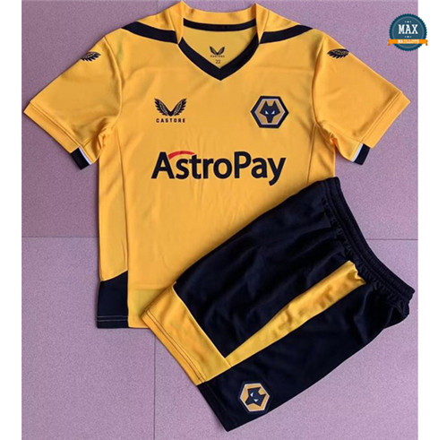 Max Maillot Wolverhampton Enfant Domicile 2022/23