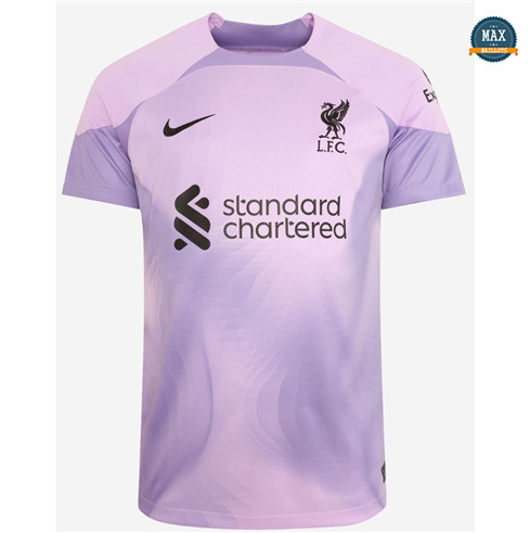 Max Maillot Liverpool Domicile Gardien de but Violet 2022/23