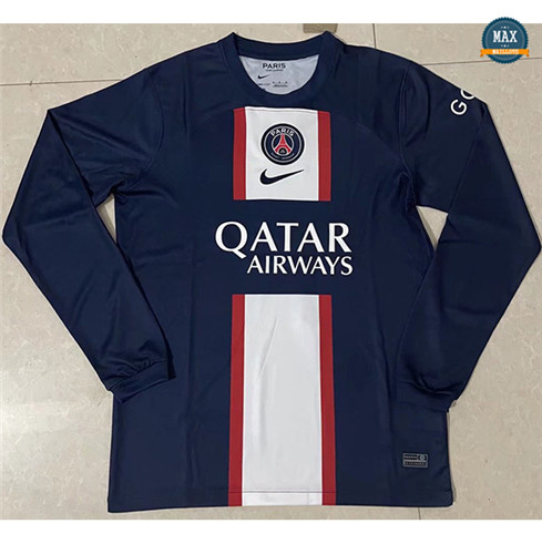 Max Maillot PSG Domicile Manche Longue 2022/23