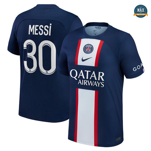 Max Maillot PSG Domicile Messi 30 2022/23