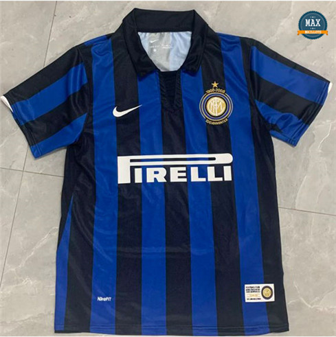 Max Maillot Retro 2007-08 Inter Milan Domicile