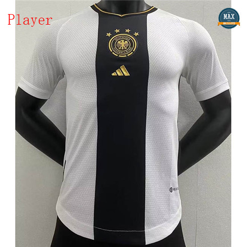 Max Maillot Player Version 2022/23 Allemagne Noir/Blanc